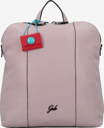 Gabs Backpack in Pink: front