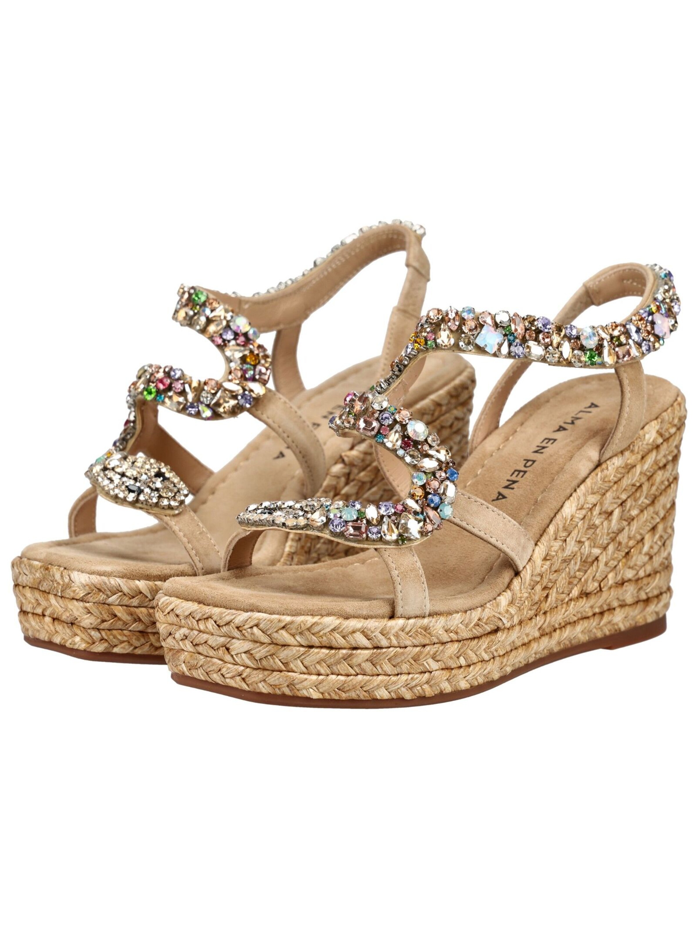 Alma En Pena Sandale in Beige