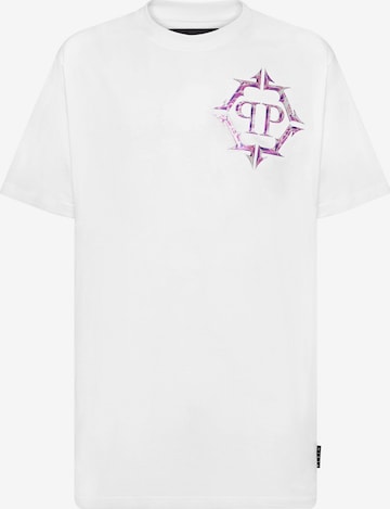 Philipp Plein - Camiseta en blanco: frente