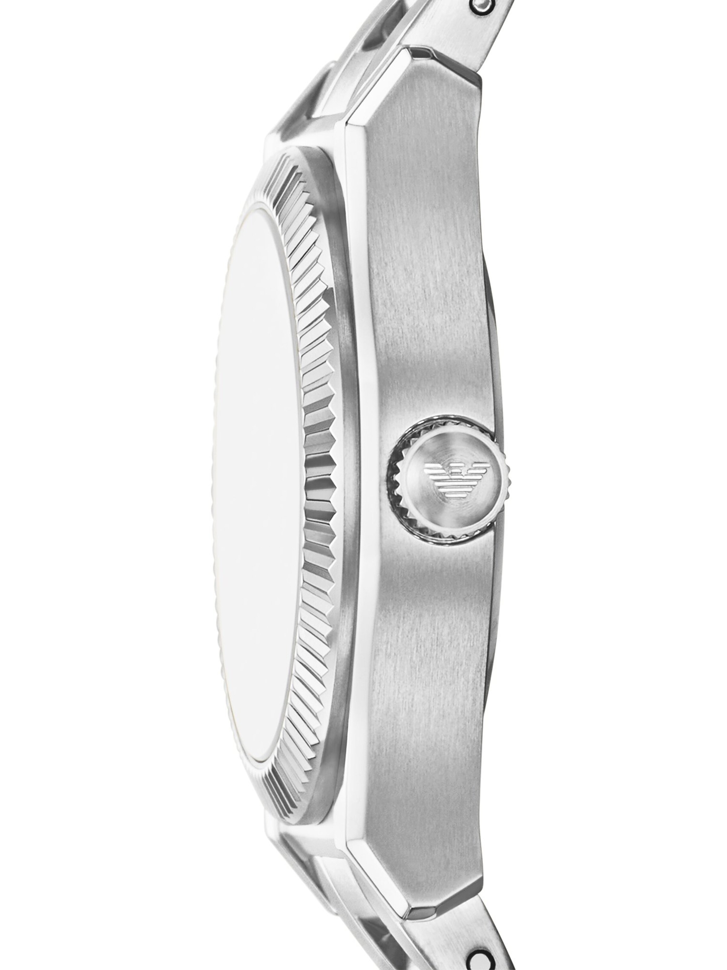 Emporio Armani Analoguhr in Silber