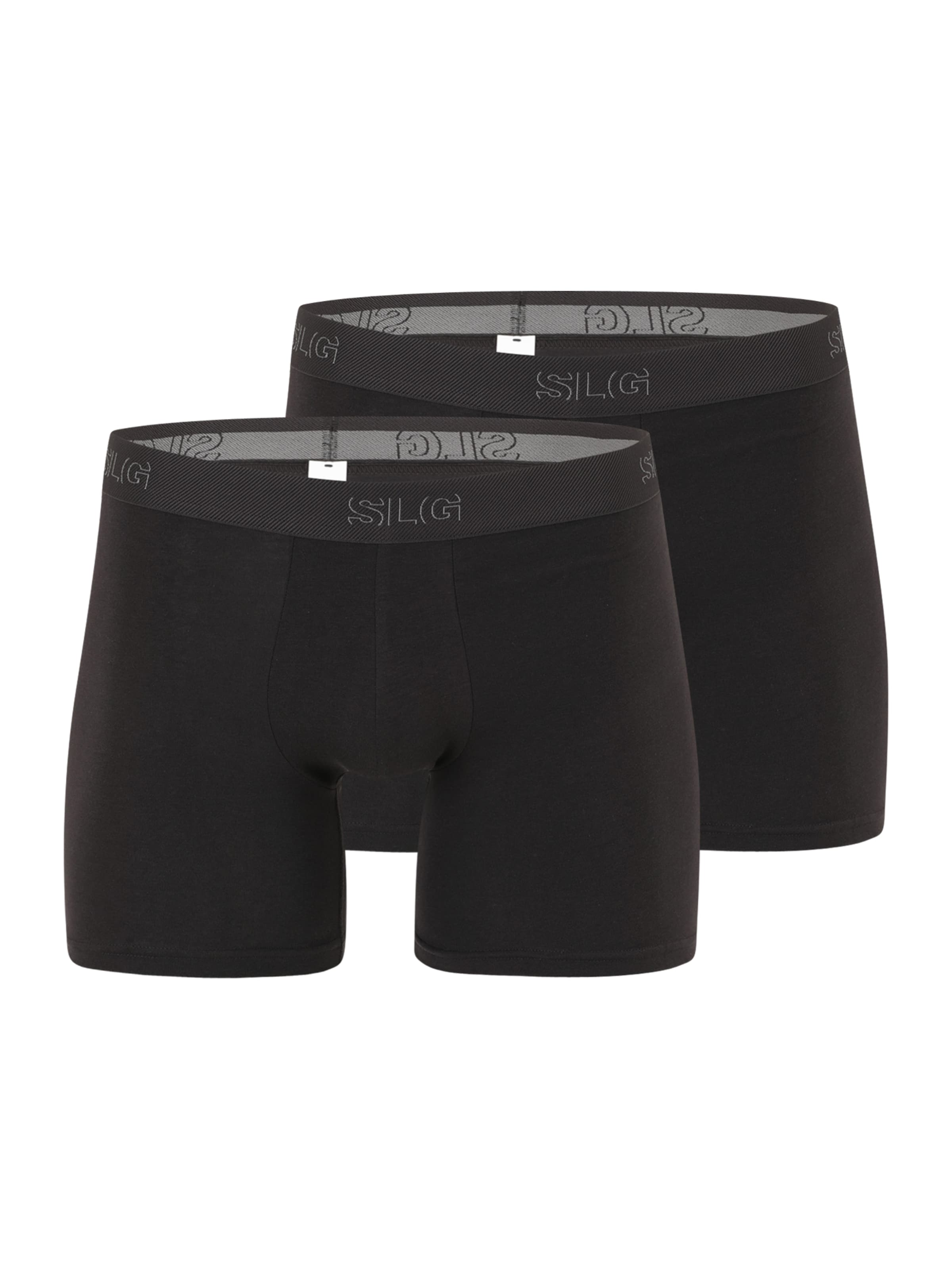 SLOGGI Шорты Боксеры в Черный: спереди