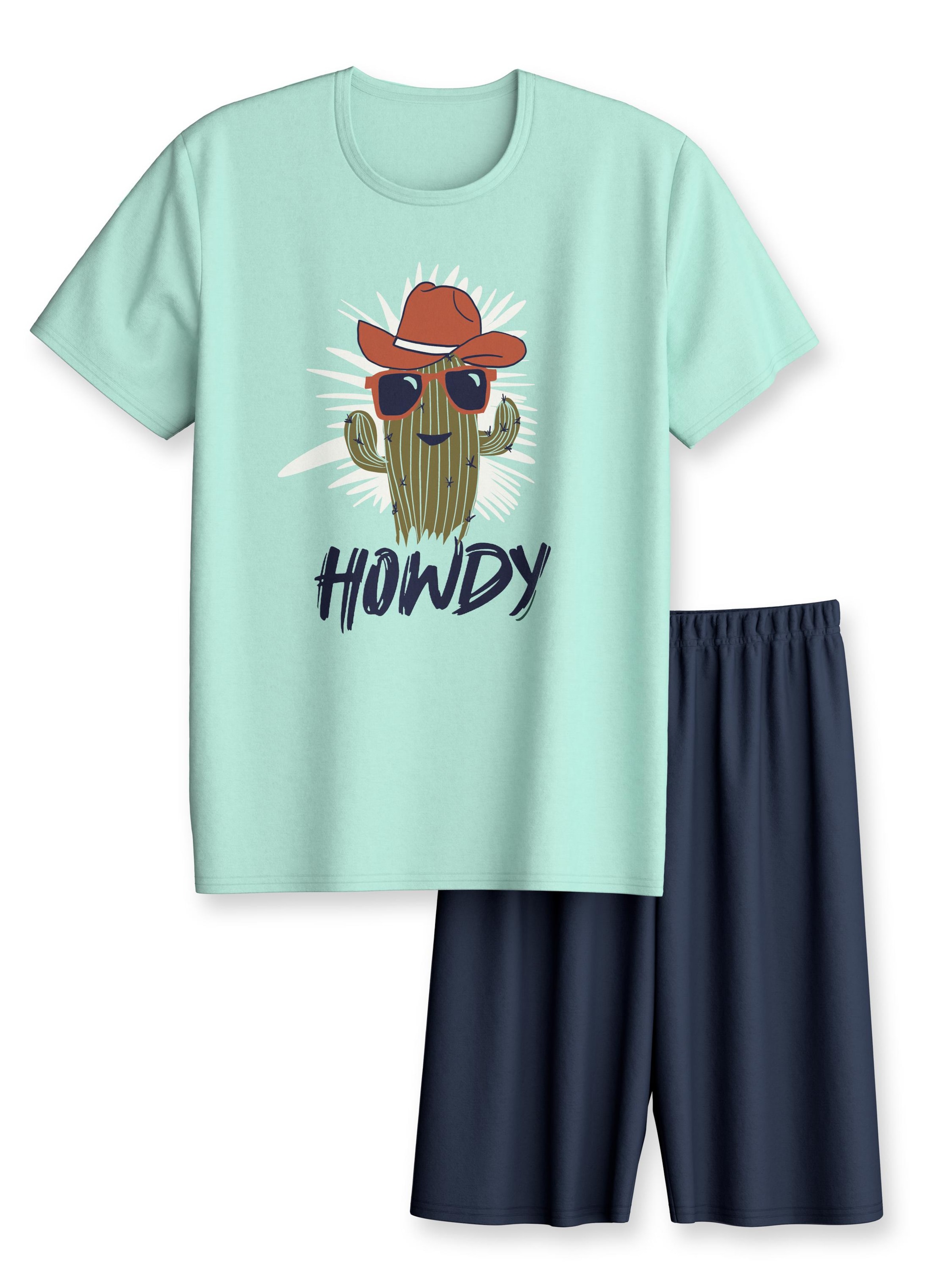 CALIDA Pajamas 'Kids Adventure' in Green: front