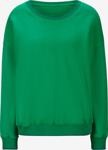 heine Sweatshirt in Green: front