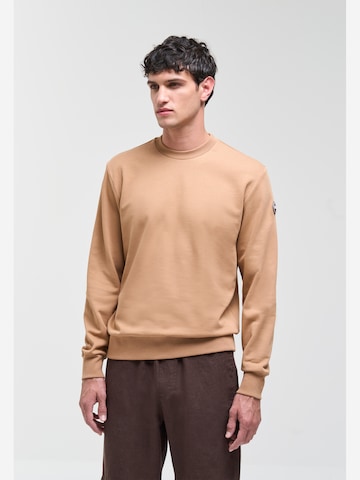 Felpa '8232' di Colmar in marrone: frontale