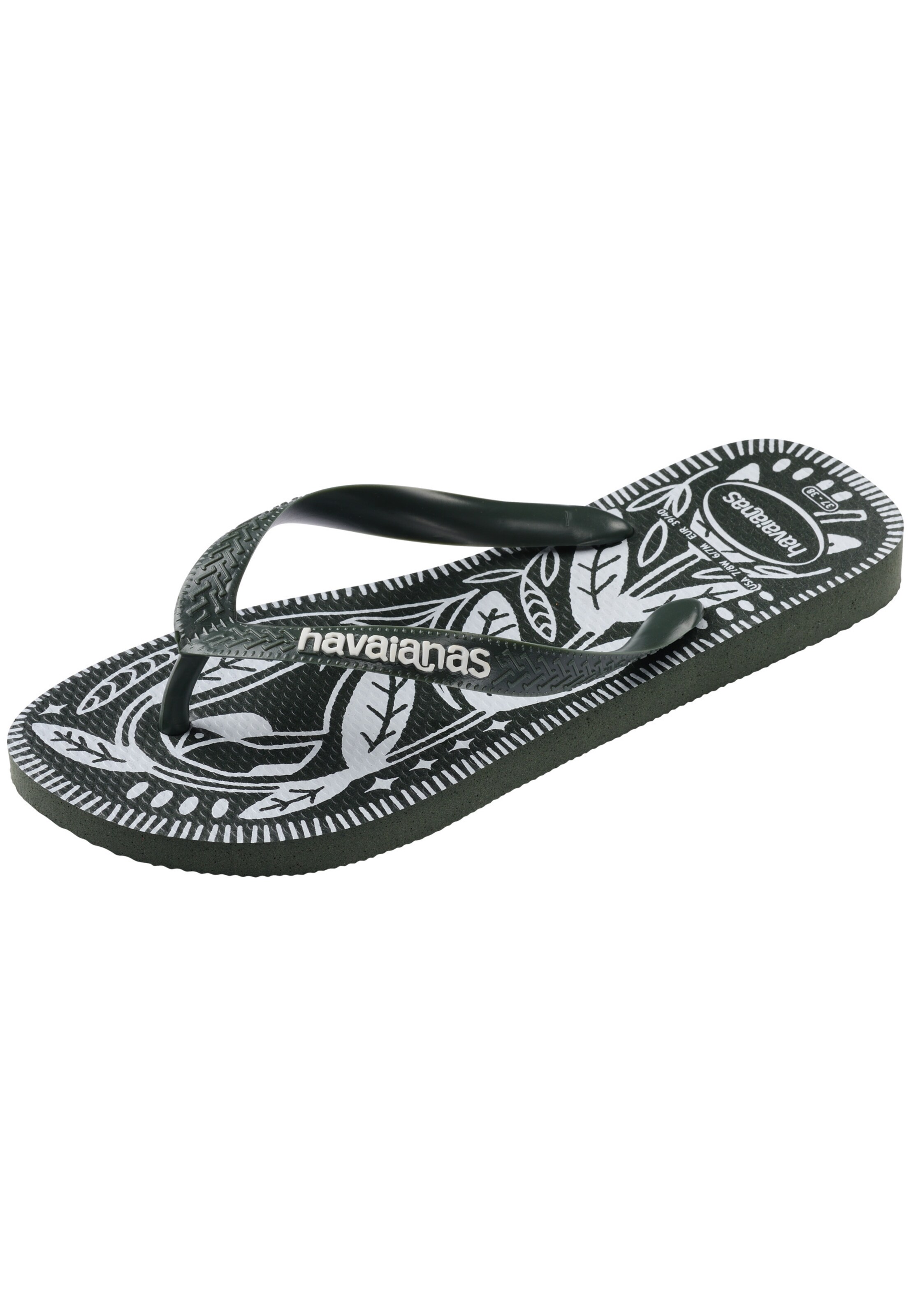 HAVAIANAS T-bar sandals in Green