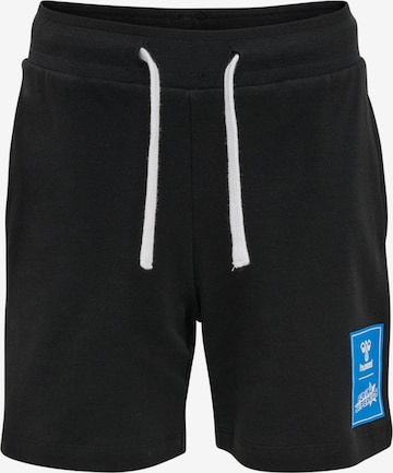 Hummel Regular Pants in Black: front