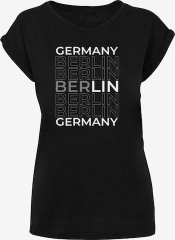 Merchcode Shirt 'Berlin X' in Black: front