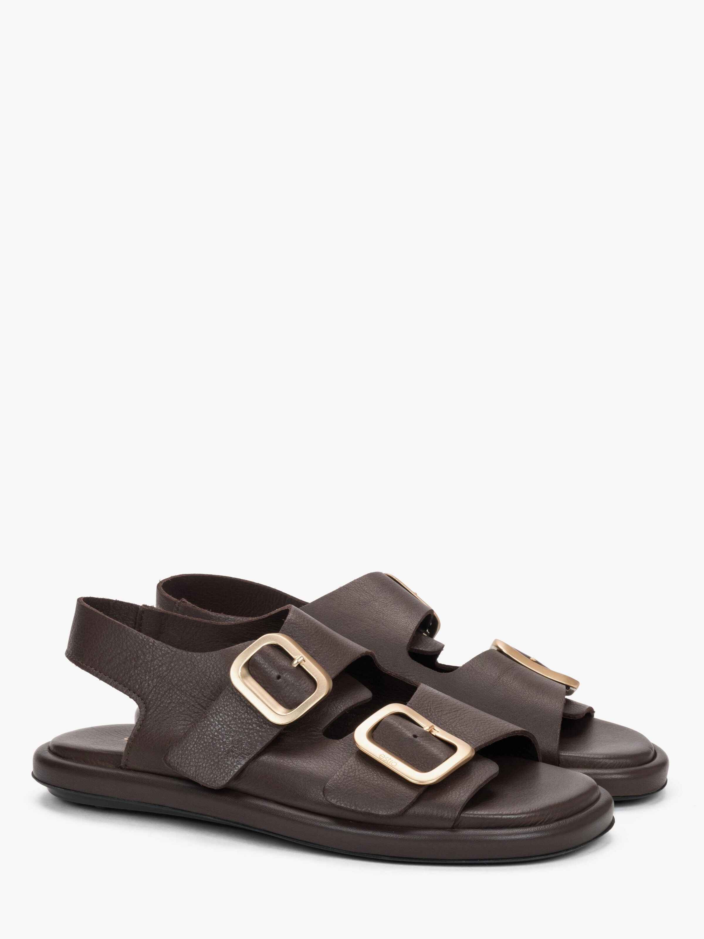 Estro Sandals '253-26106' in Brown