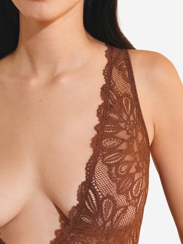 ETAM Bodysuit 'Persienne' in Brown