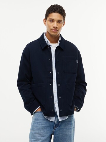 TOMMY HILFIGER Between-season jacket in Blue: front