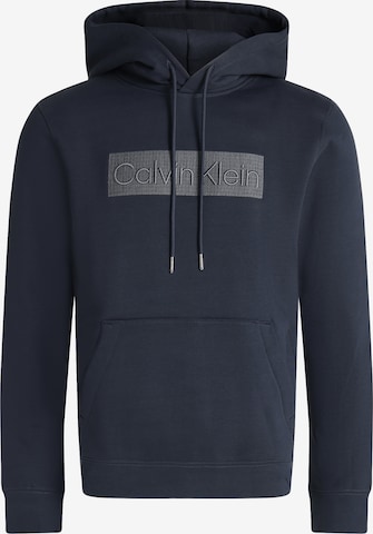 Calvin Klein Суичър в синьо: отпред
