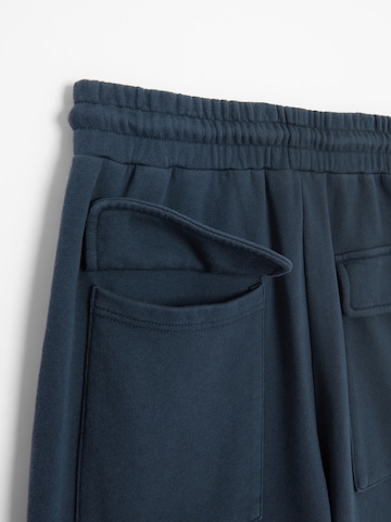 Effilé Pantalon NoWear en bleu
