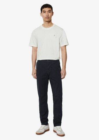 Marc O'Polo Tapered Chino 'Osby' in Blauw
