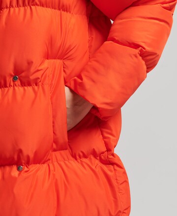 Superdry Winter Coat in Orange