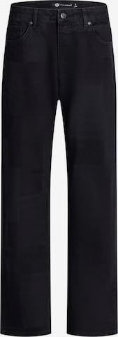 YVZ Denim Baggy Jeans 'Saturn' in Black: front