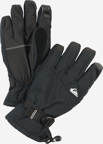 Gants de sport 'MISSION' QUIKSILVER en noir : devant