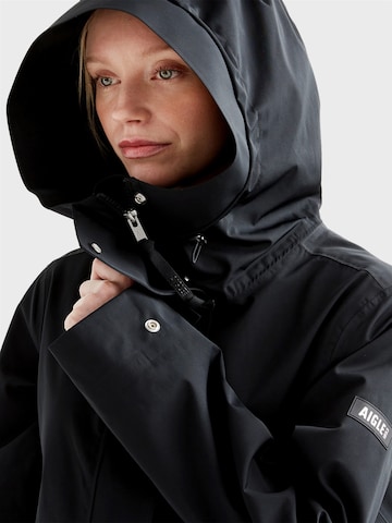 AIGLE - Parka meia-estação 'Mtd®' em preto: frente