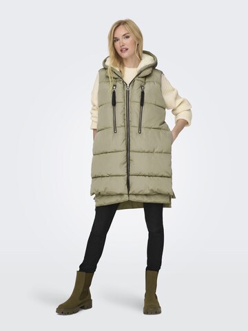 Gilet 'ONLNew Nora' ONLY en gris