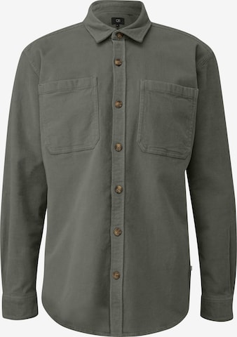 Chemise QS en vert : devant