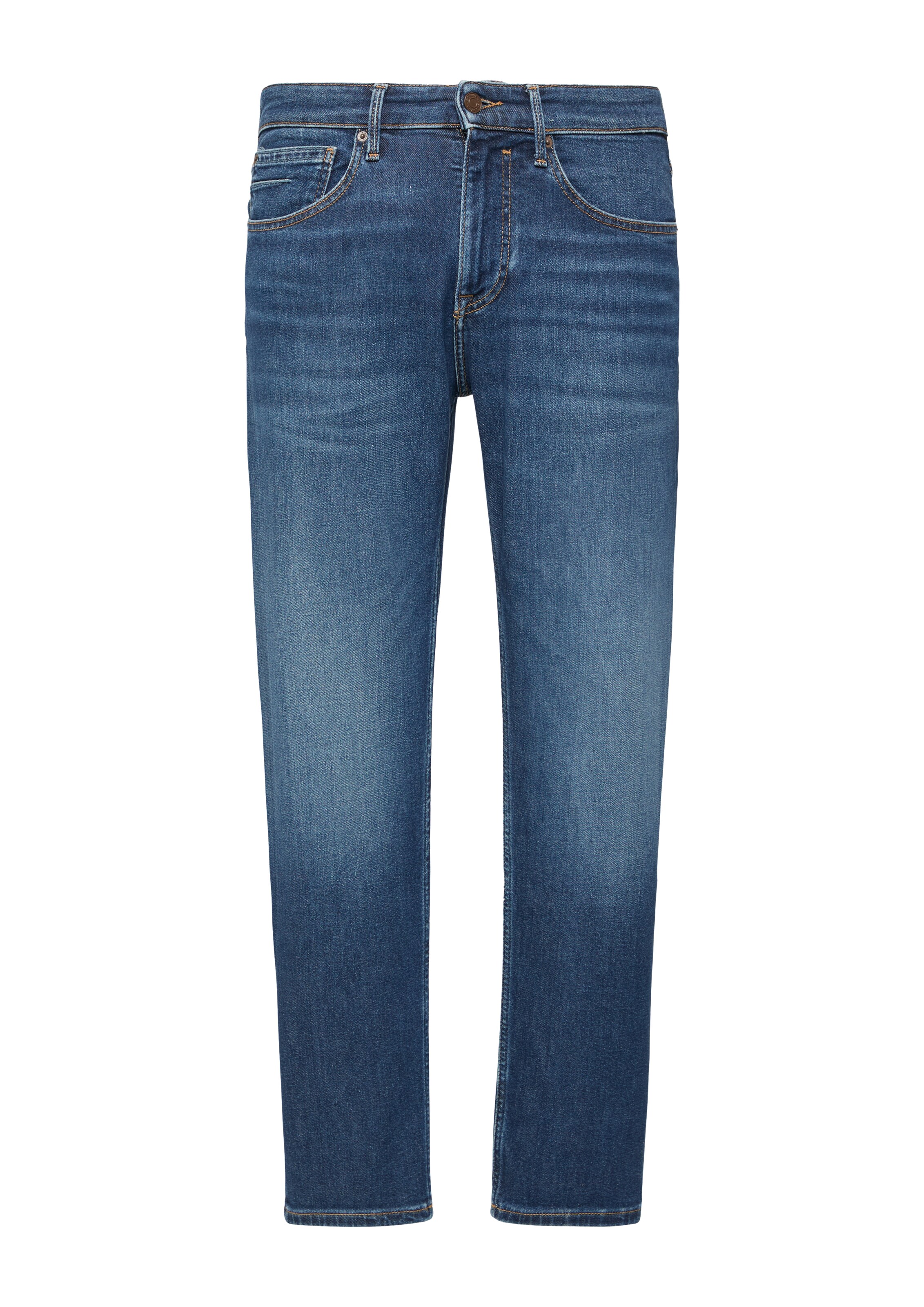 s.Oliver Tapered Jeans 'Mauro' in Blauw: voorkant