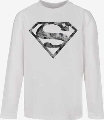ABSOLUTE CULT Shirt 'DC Originals - Marble Superman' in Wit: voorkant