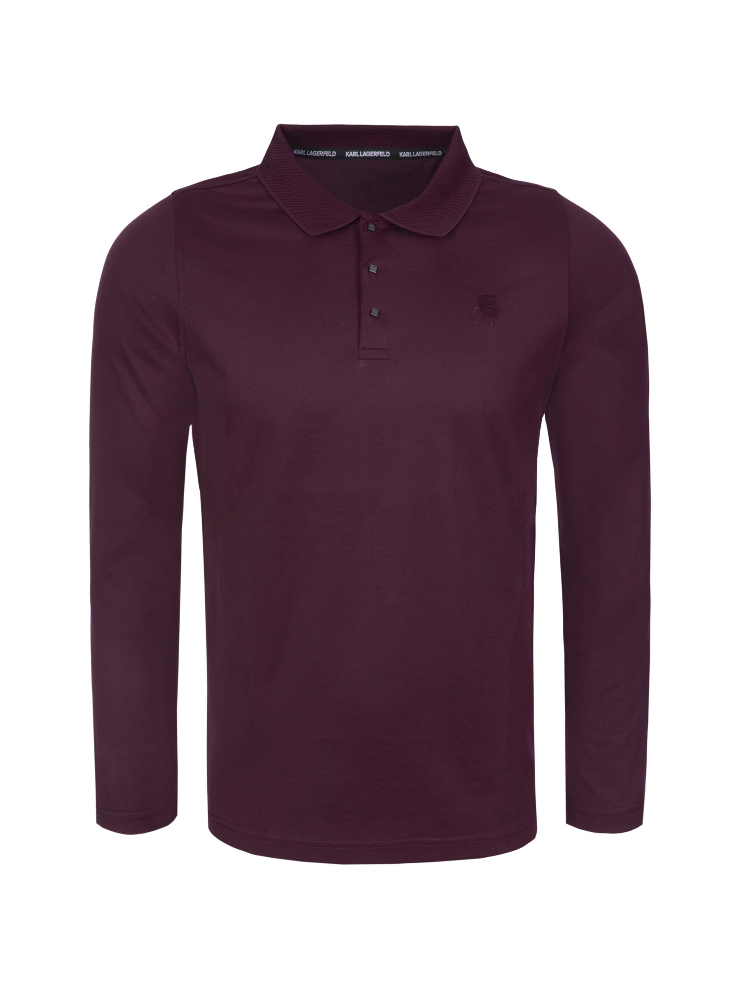 T-Shirt Karl Lagerfeld en rouge : devant