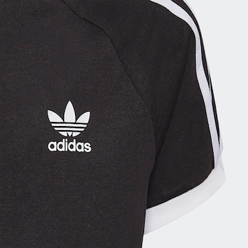 ADIDAS ORIGINALS Μπλουζάκι 'Adicolor 3-Stripes' σε μαύρο