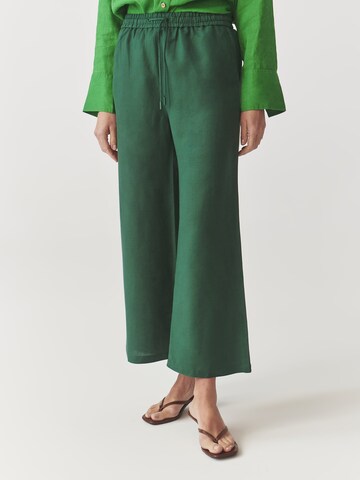 TATUUM Wide leg Broek 'PULIO 1' in Groen
