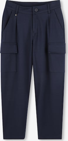 BOSS tavaline Püksid, värv sinine: eest vaates