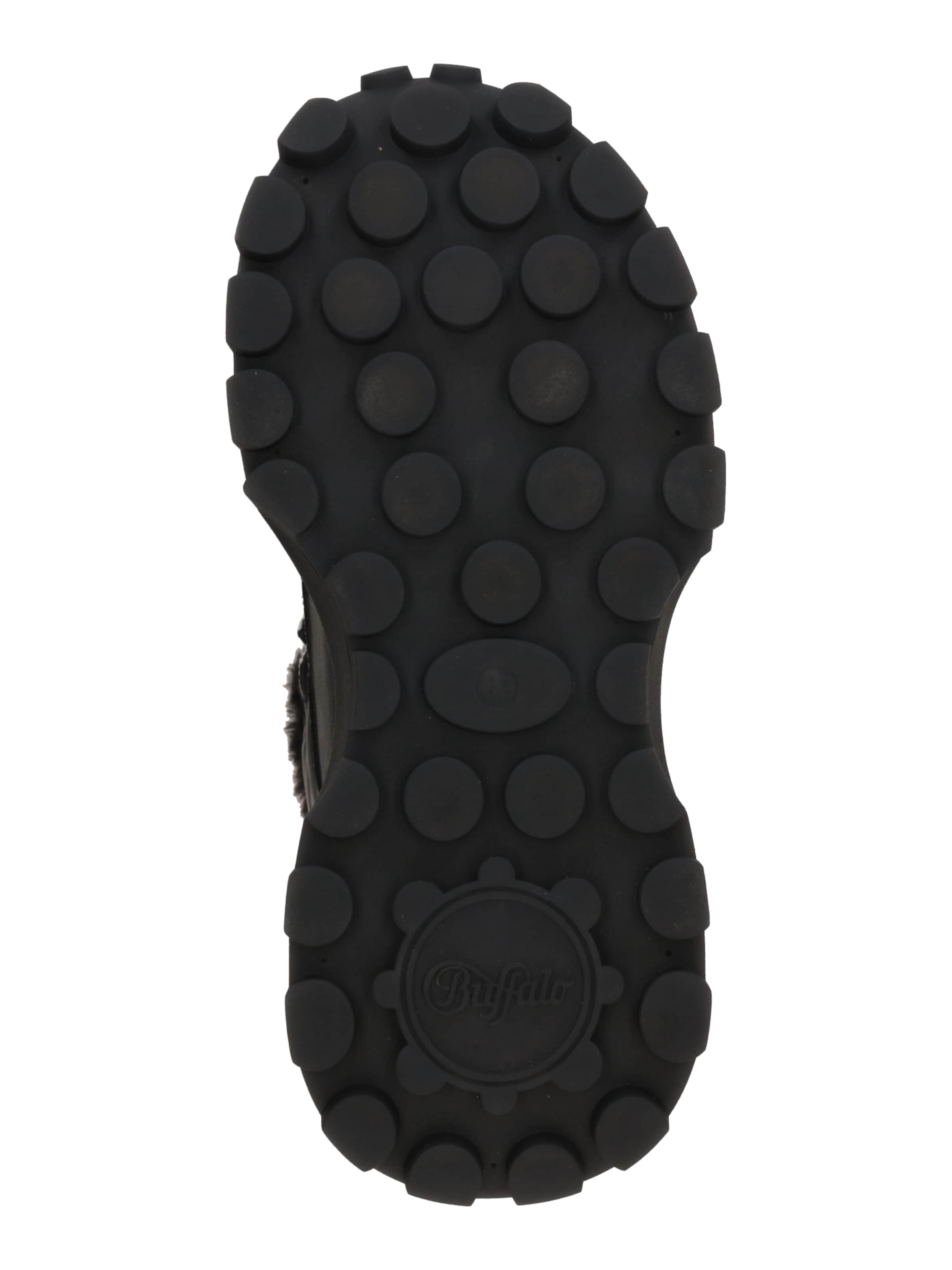 BUFFALO Lace-up bootie 'Manhatten' in Black