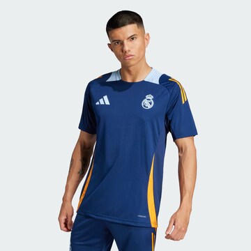 ADIDAS PERFORMANCE Functioneel shirt 'Real Madrid Tiro' in Blauw: voorkant