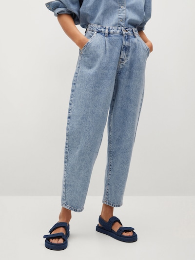 MANGO Kavbojke | moder denim barva, Prikaz modela