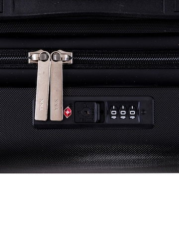 Vallsero Koffer 'VALLSERO LG6 Trolley'‌‌‌ in Schwarz