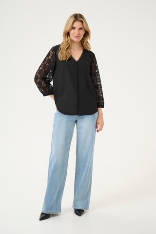 Kaffe Blouse 'Silja' in Black
