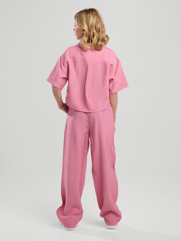 Wide Leg Pantalon America Today en rose