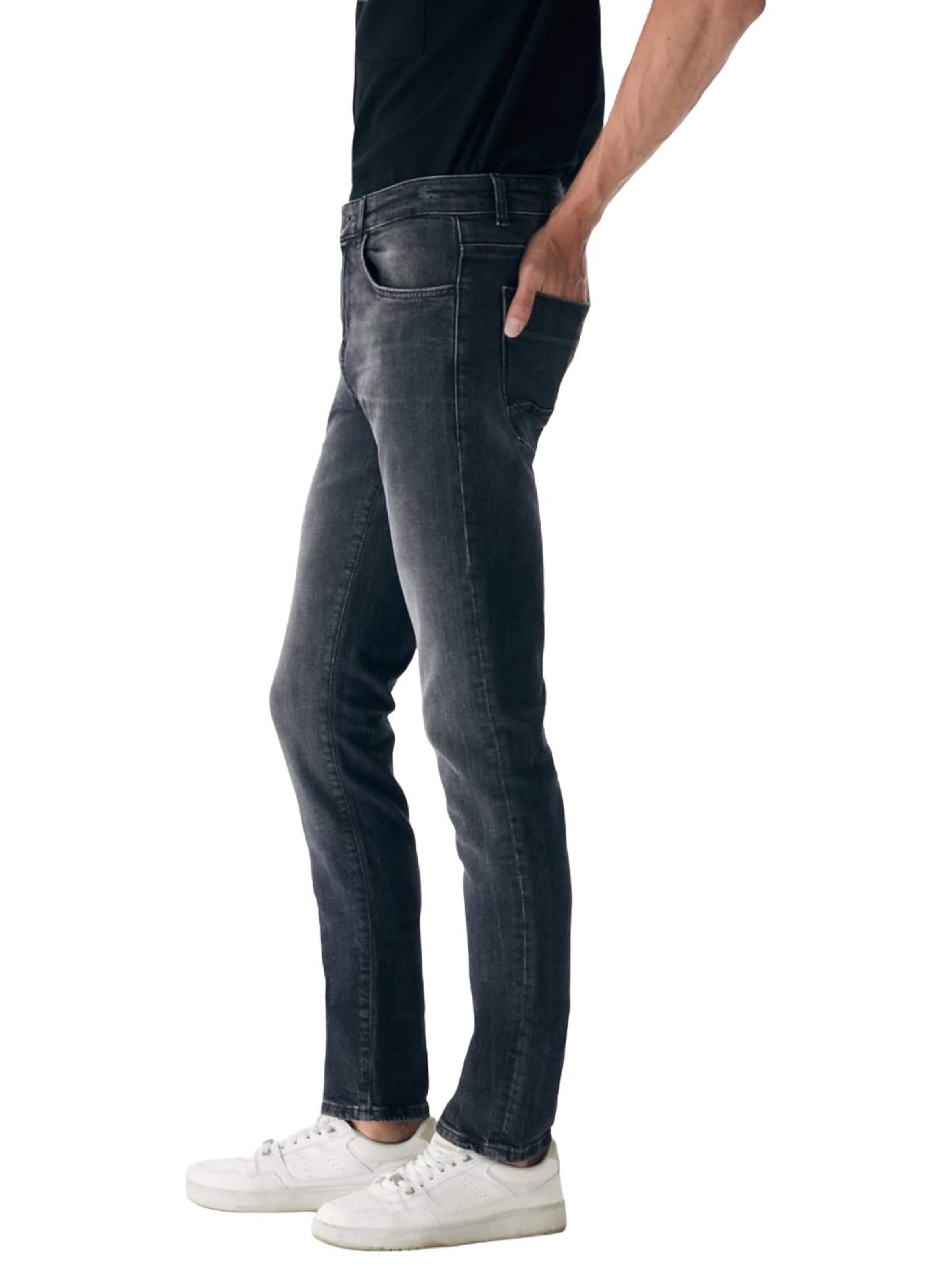 LTB Jeans - Slimfit Vaquero 'LTB Jeans Herren Joshua Skinny Leg Low Waist Jeanshose' en azul