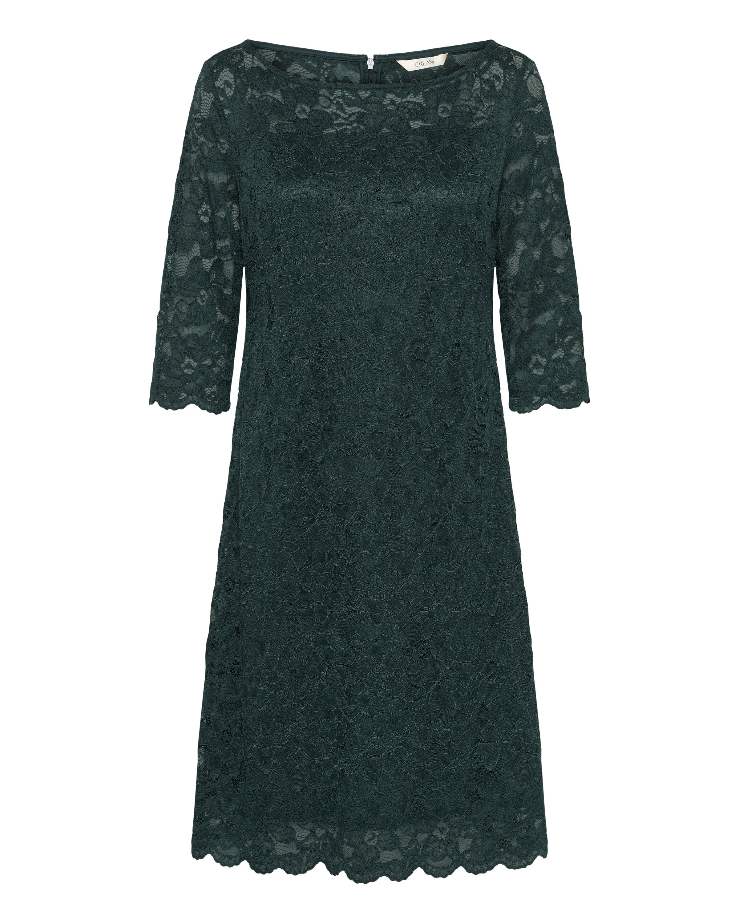 Cream Kjole 'Pria' i grøn: forside