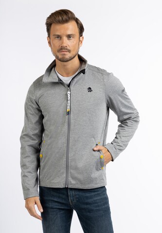 Schmuddelwedda Weatherproof jacket 'Kawai' in Grey: front