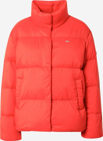 Tommy Jeans Jacke in Rot: predná strana