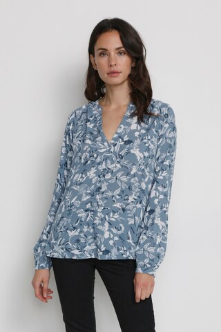 Kaffe Blouse 'Tilly' in Blue: front