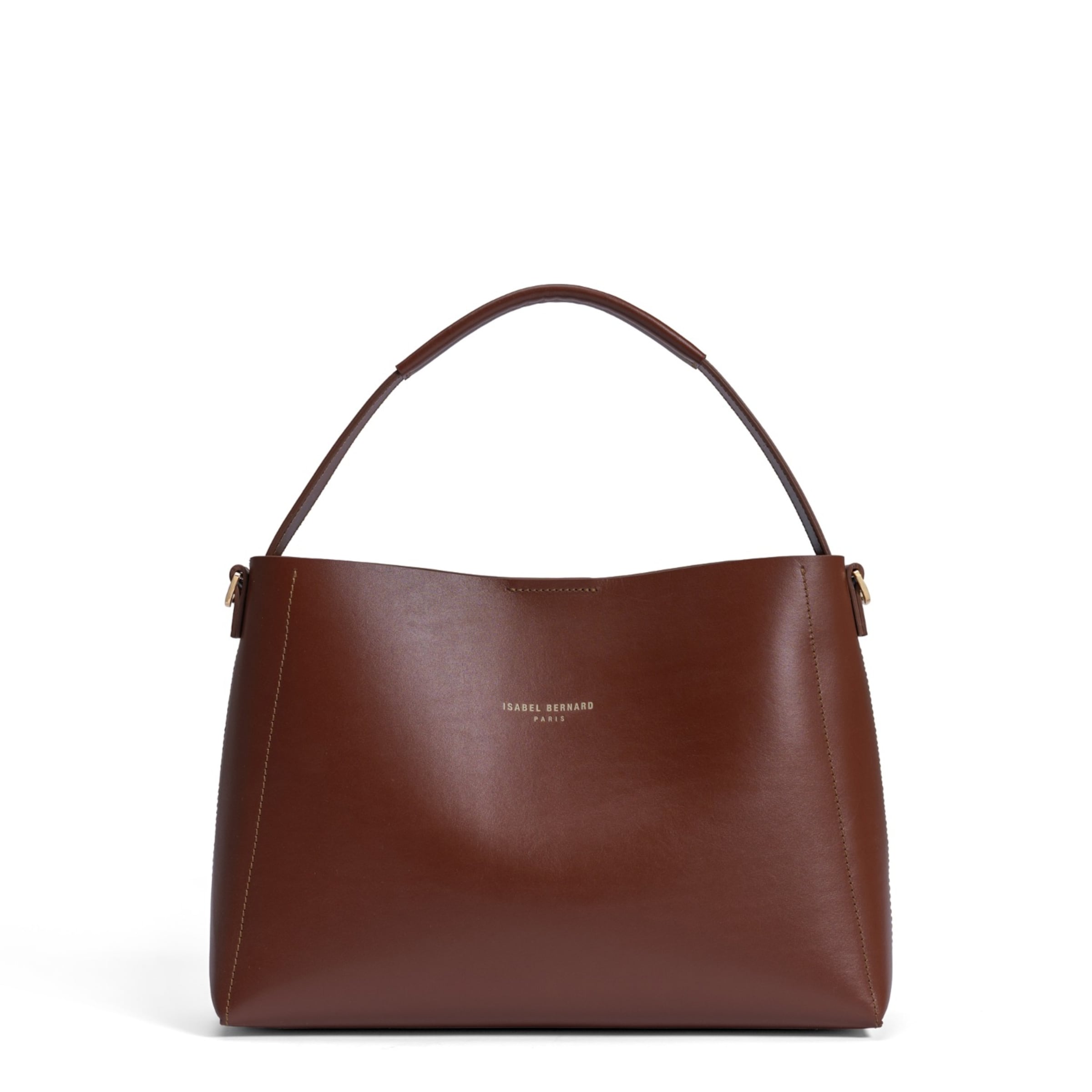 Isabel Bernard Handbag in Brown: front