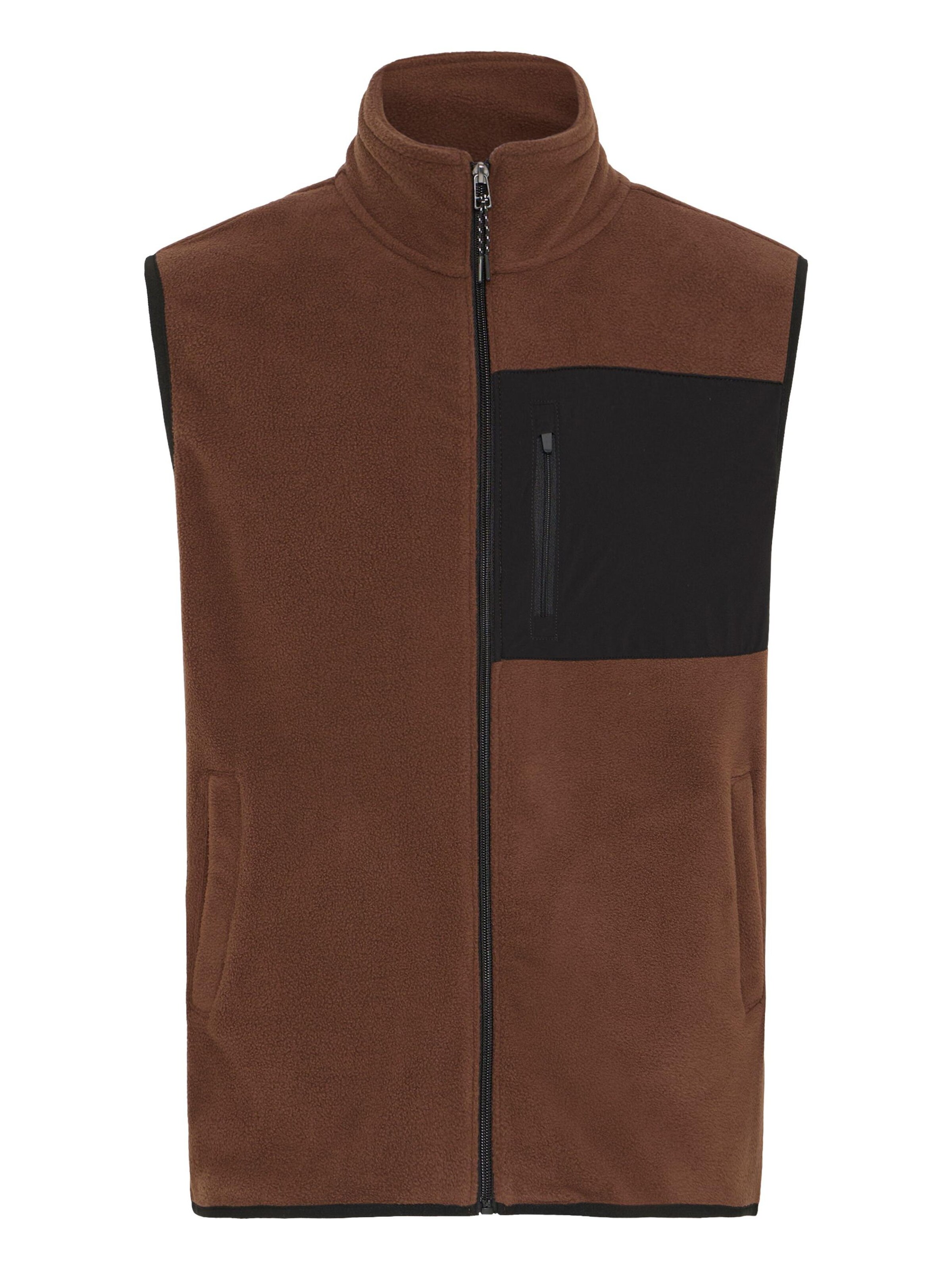 BLEND Vest ' BHMARIO ' in Brown: front