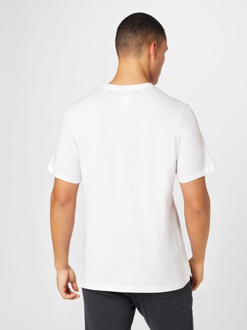 T-Shirt fonctionnel 'Essentials' ADIDAS SPORTSWEAR en blanc