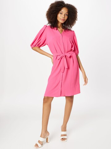 SISTERS POINT Sukienka koszulowa 'VARIA' w kolorze różowy: przód