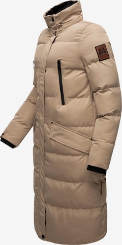 MARIKOO Χειμερινό παλτό 'Schneesternchen' σε μπεζ