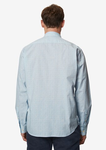 Marc O'Polo Regular fit Button Up Shirt in Blue