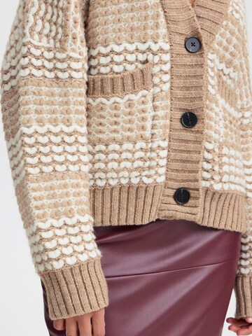 ICHI Strickjacke 'AMBIS CA' in Beige