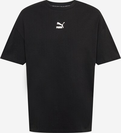 PUMA T-Shirt en noir / blanc, Vue avec produit