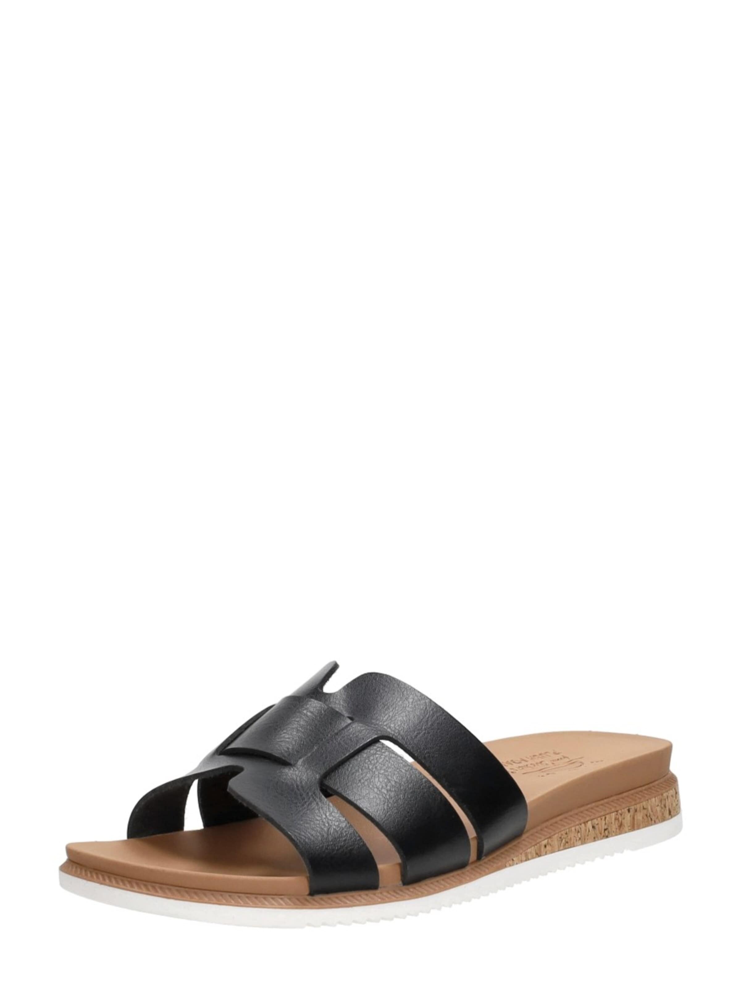 SKECHERS Muiltjes in Zwart