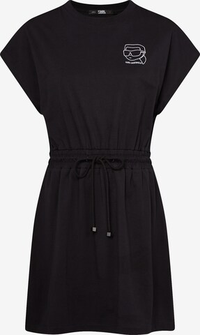 Karl Lagerfeld Dress in Black: front